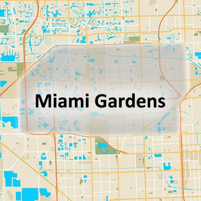Phone and Computer Miami Gardens Location Service Area Map